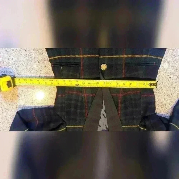 J crew collection green plaid blazer size xs 2 - Picture 11 of 16